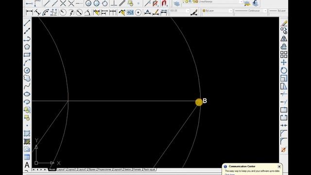 AutoCAD 15 cómo dibujar un óvalo dado su eje mayor смотреть онлайн