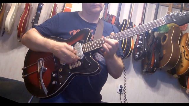Jolana Special with P90 pickups смотреть онлайн