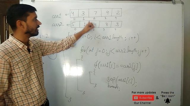 How to find common elements from two arrays in Java (Hindi) смотреть онлайн