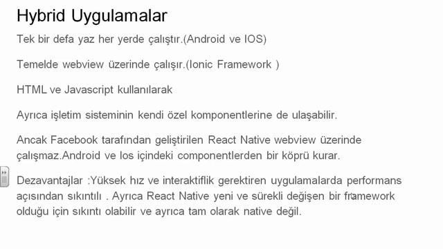 Cross Platform Uygulama Çıkarmak | Native vs Hybrid Uygulamalar | React Native ,Ionic смотреть онлайн