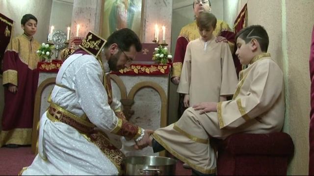 Великий четверг. Вотналва (чин омовения ног) смотреть онлайн