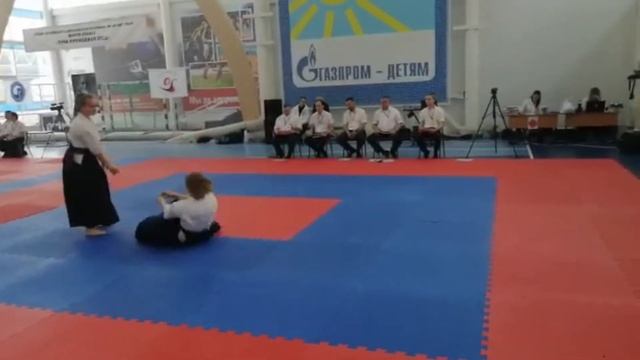 Айкидо. Дзюи-вадза. Ланских Арина смотреть онлайн