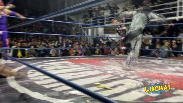 L.A. Park, H De L.A. Park Y L.A. Park Jr Vs Villano IV, Villano V Jr Y Rokambole Jr