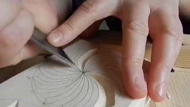 Резьба по дереву. Урок 5 (геометрическая) смотреть онлайн