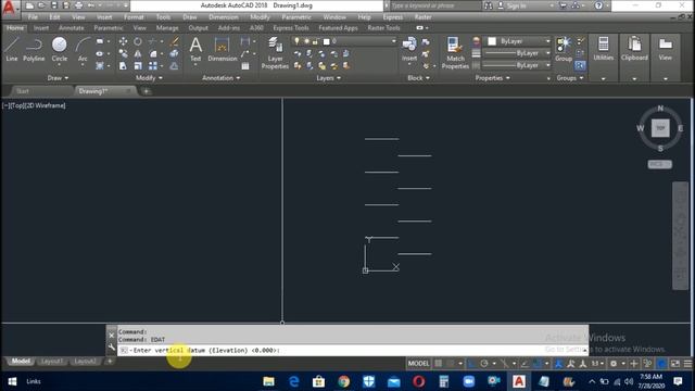 HOW TO MARK ELEVATIONS WITH LISP IN AUTOCAD URDU/HINDI смотреть онлайн