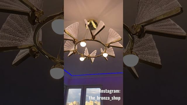 Нежная люстра в детскую комнату 🦋 в наличии ✅ смотреть онлайн