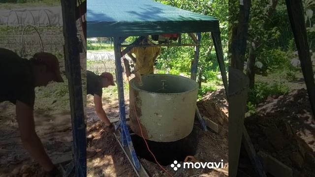 Витебская обл д Старое Село,колодец 5 колец,грунт суглинок,водонос суглинок с песчаными прожилками смотреть онлайн