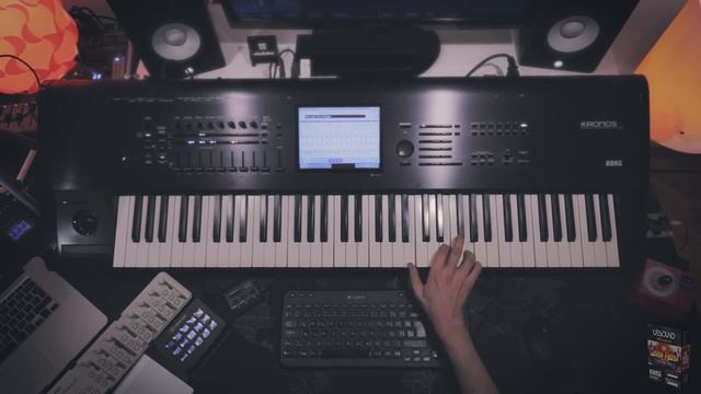 Livin on a Prayer - Bon Jovi || Keyboard Cover with Korg Kronos смотреть онлайн
