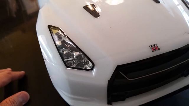 Tamiya 1/10 Scale Nissan GT-R Body Shell Painted And Finished