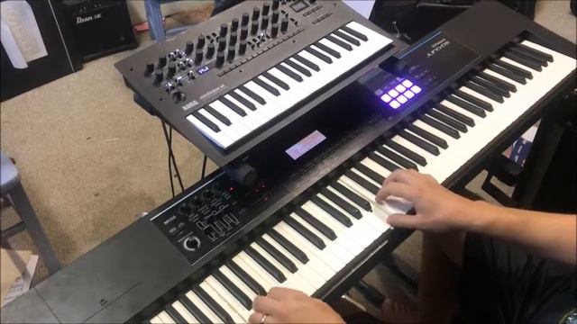 Theme from Doctor Who- Performed on a Roland Juno DS and Korg Minilogue XD смотреть онлайн