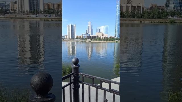 Городской пруд в конце июня смотреть онлайн