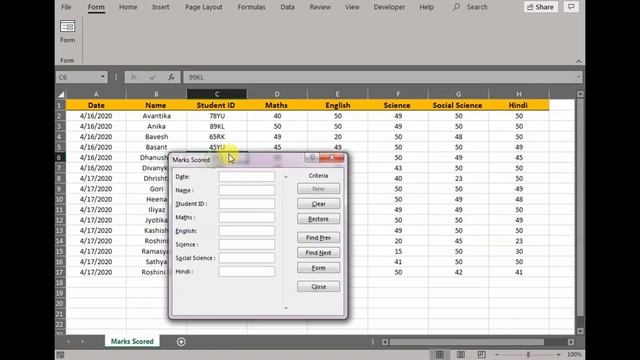 DATA ENTRY USING EXCEL FORM смотреть онлайн