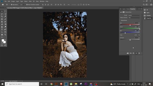 How to make orange color effect in Photoshop I Photoshop Tutorial #photoshop #youtube смотреть онлайн