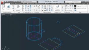 3D модель из 2D в Autocad