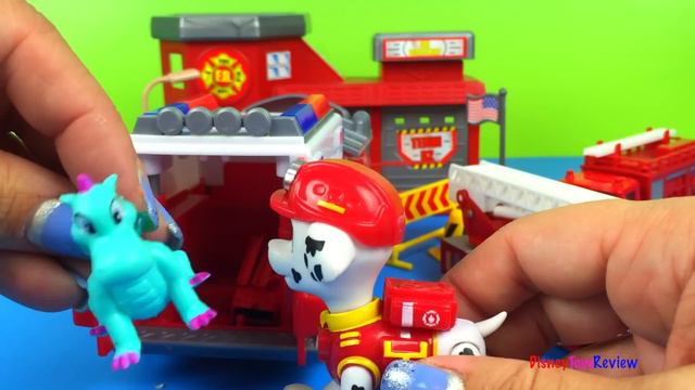 Motor Max Firestation Playset with Fire Truck Rescue Helicopter and Ladder Fire Engine смотреть онлайн