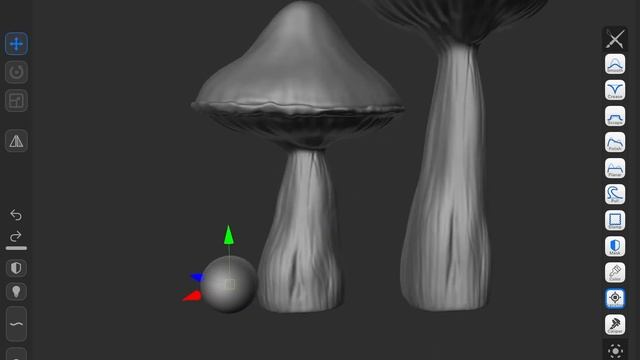 Full 3D artwork on iPad with Forger and Procreate (sculpting + painting) смотреть онлайн