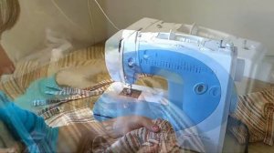 Чехол на садовую скамейку своими руками. Cover on the garden bench with his hands