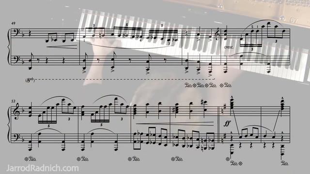 Pirates of the Caribbean | Jarrod Radnich | Piano Solo | Sheet Piano смотреть онлайн