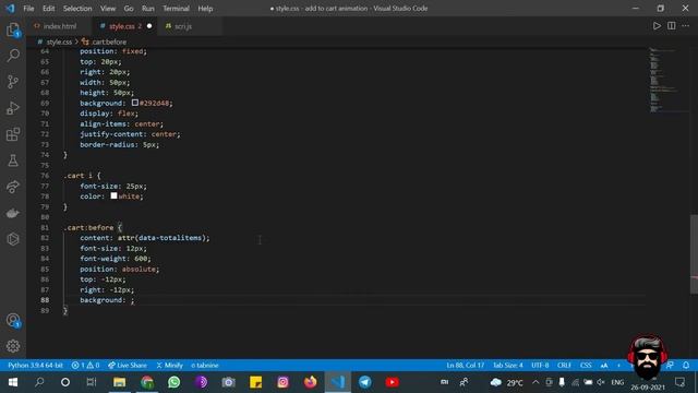 "Toss" Add to cart animation in HTML CSS JavaScript | | Mr.Project Designer смотреть онлайн