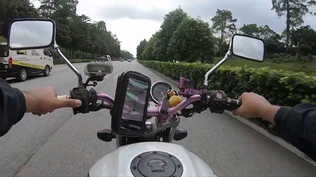 CB400SF VTEC SPEC 2 SUPER FOUR - Journey from Woodlands to Jurong, KPE, PIE смотреть онлайн