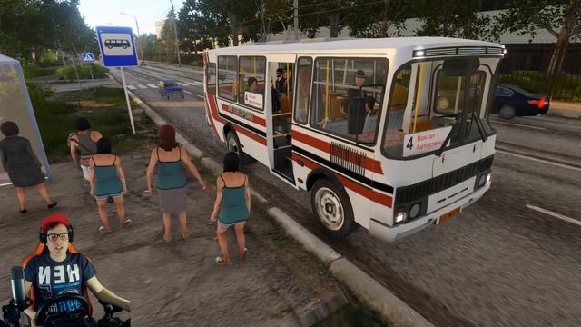ПРОКАЧАЛ АВТОБУС! ВАЛИМ ПО ГОРОДУ НА ЗАРЯЖЕННОМ ПАЗИКЕ! Bus Driver Simulator 19 смотреть онлайн