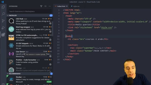 #13 CSS Examples | html css extension visual studio code افضل смотреть онлайн