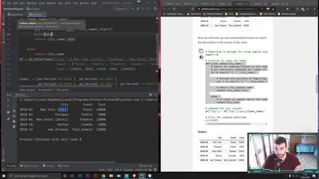 [RoadToAIDeveloper] #6 - Pandas - Python 3 - La prima volta con la WEBCAM NUOVA! PRONTO per la LIVE смотреть онлайн