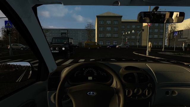 City Car Driving| Lada Kalina 1 1 4 16v 89HP 5MT смотреть онлайн