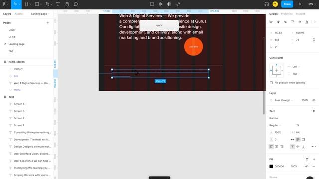 Дизайн landing page для digital agency в Figma. Онлайн занятие-эфир смотреть онлайн