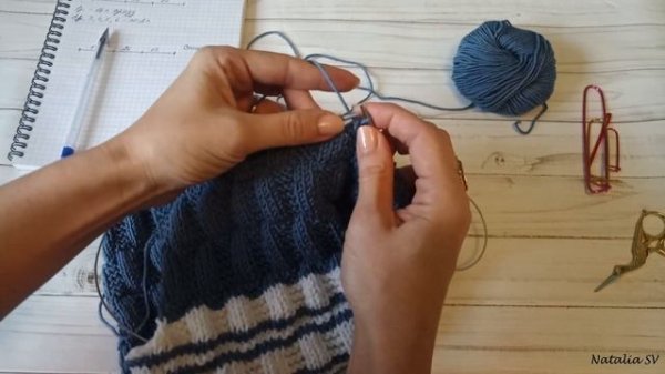 Детская жилетка спицами. Вязаная безрукавка из Drops Cotton Merino. Подробный МК.