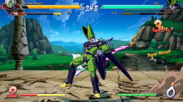 DRAGON BALL FighterZ Stuck mid-air with zamasu glitch смотреть онлайн