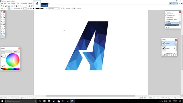 How To Make A Professional YouTube Logo Without Photoshop! (Paint.Net Tutorial) смотреть онлайн
