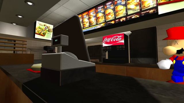 SMG4: Mario Works At Mcdonalds