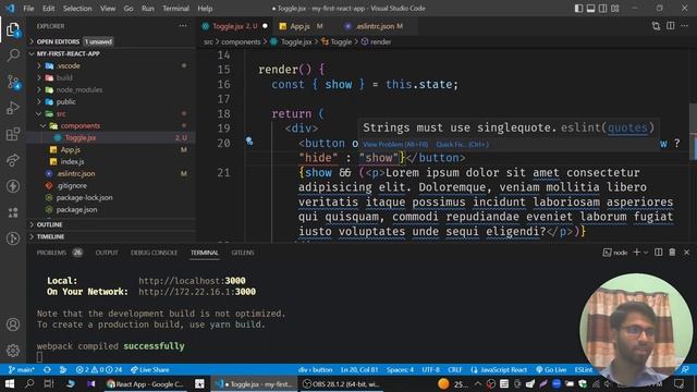 Conditional Rendering | Lists and Keys | React js Bangla Tutorial Series смотреть онлайн