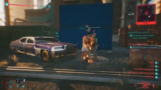 Double Kill Animation In Cyberpunk 2077 смотреть онлайн
