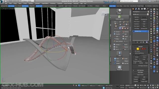 04 Моделирование мебели в 3Ds Max смотреть онлайн