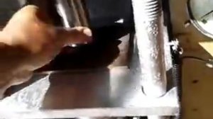 Прессование технопланктона на электрогидравлическом прессе