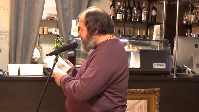 Василий Матонин. Встреча в кафе-галерея 