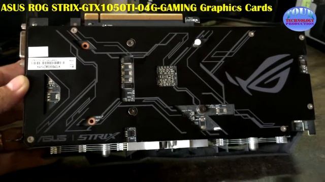 ASUS ROG STRIX-GTX1050TI-04G-GAMING Graphics Cards