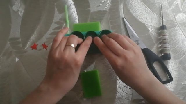 Аппликация: "Танк" смотреть онлайн