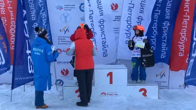 Награждение Кубок ? Федерации фристайла ⛷ Санкт-Петербурга могул ? смотреть онлайн