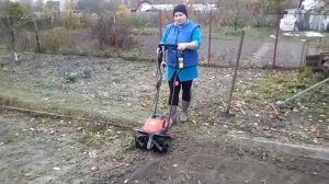 Культиватор электрический.