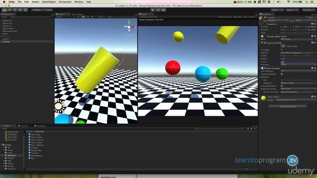 Unity 3D PhysX Basics смотреть онлайн