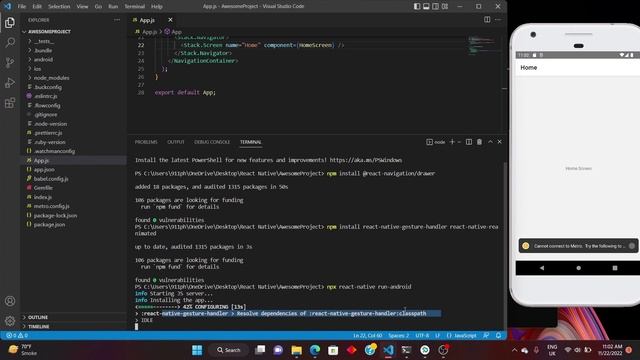 Drawer Navigation in React Native || React Navigation 6.x (Beginners Tutorial) || Urdu & Hindi #9 смотреть онлайн