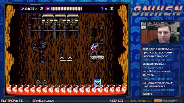 Oniken (Firstrun) | #PC #STEAM #ПРОХОЖДЕНИЕ #ИГРА #СТРИМ 2014