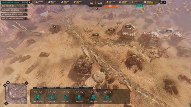 Post-Apo Builder Complete Demo Gameplay On Steam, Post Apocalyptic City Builder Colony Sim PC 2022