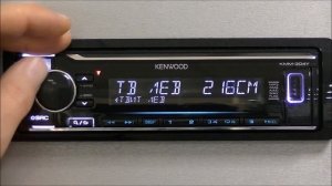 Обзор процессорной автомагнитолы Kenwood KMM-304Y