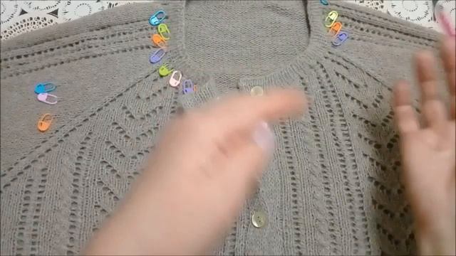 Связала ФРАНЦУЗСКУЮ КОФТОЧКУ спицами / ЧАСТЬ 1 смотреть онлайн