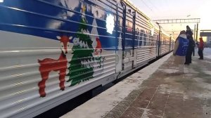 Паровоз П36-0031 | Поезд Деда Мороза