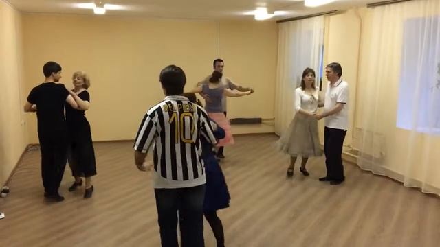 Кадриль "Лансье Вальсе". 3 фигура смотреть онлайн